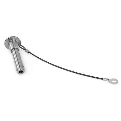 Kugelsperrbolzen / Edelstahl / D1=10 mm / L=35 mm / silber