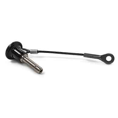 Kugelsperrbolzen / Edelstahl / D1=6 mm / L=15 mm / schwarz