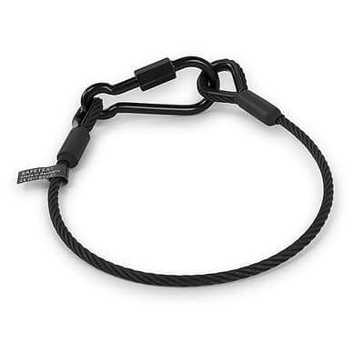 Safety / Anschlagseil DIN 3060 D= 6 mm / Länge 60 cm / schwarz